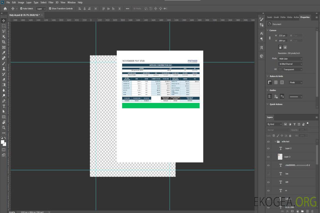 METHOD CONSTRUCTION INC. modèle de bulletin de paie aux formats Word et PDF.pdf, 1 template METHOD CONSTRUCTION INC. modèle de bulletin de paie aux formats Word et PDF.pdf, 1 template